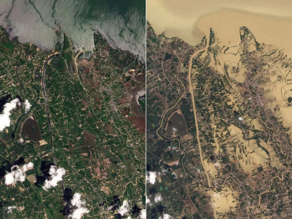 Asia affected by deadly cyclone