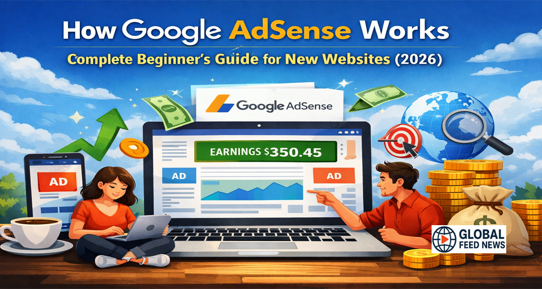 How Google AdSense Works: Complete Beginner’s Guide for New Websites (2026).