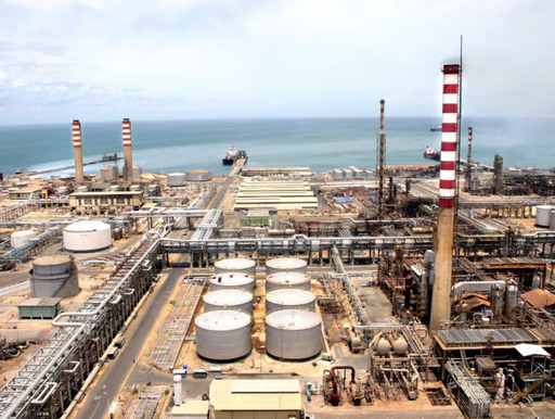 Oil refinery infrastructure in Venezuela